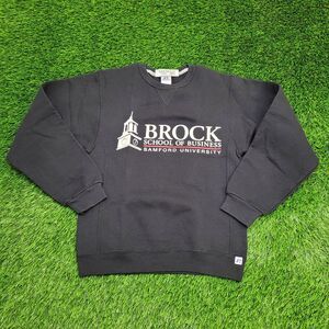 Vintage Y2K Russell-Athletic Sweatshirt Small 18x24 Cropped